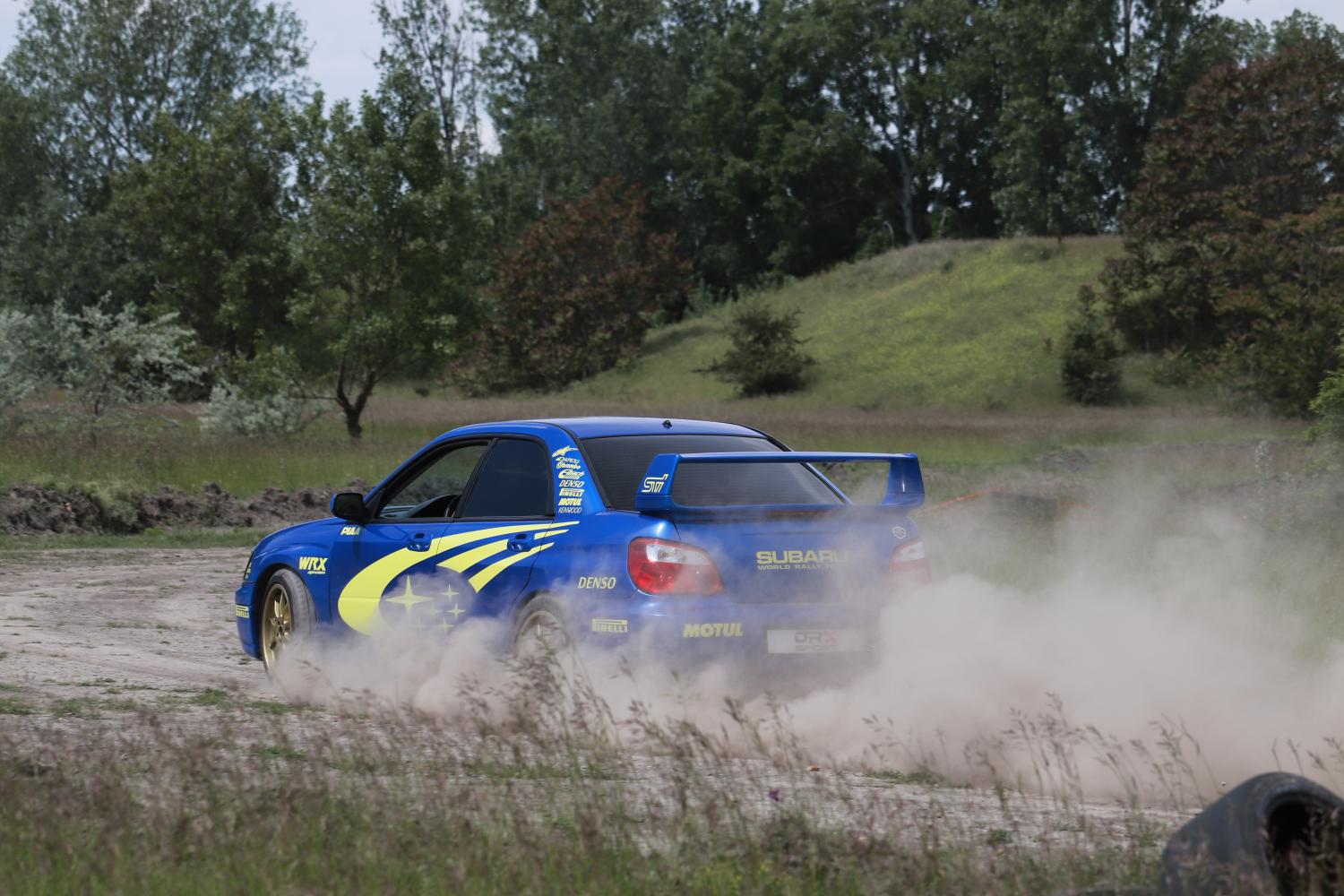 DRX Rally Aréna pálya Subaru