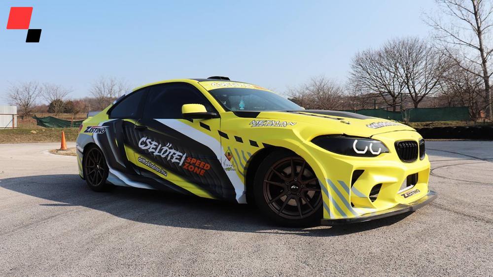 BMW E46 M3 Drift Versenyautó ÉlményVezetés - 4.