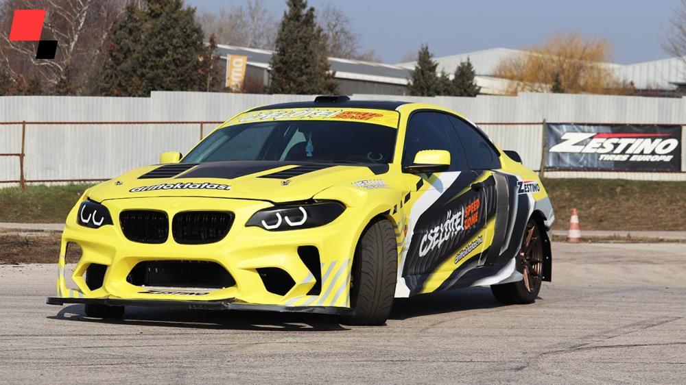 BMW E46 M3 Drift Versenyautó ÉlményVezetés - 1.