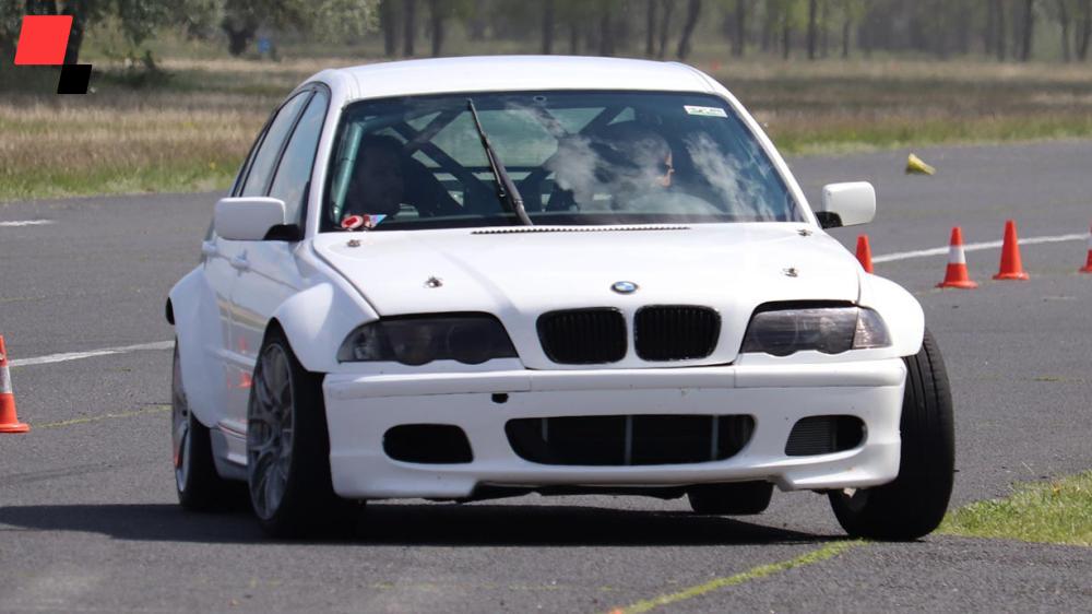 BMW E46 M3 Drift Versenyautó ÉlményVezetés / Oktatás - 3.