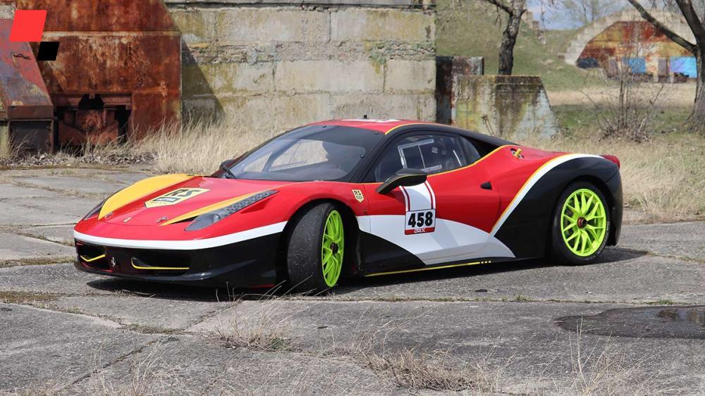 Ferrari 458 Challenge Versenyautó ÉlményAutózás - 1.