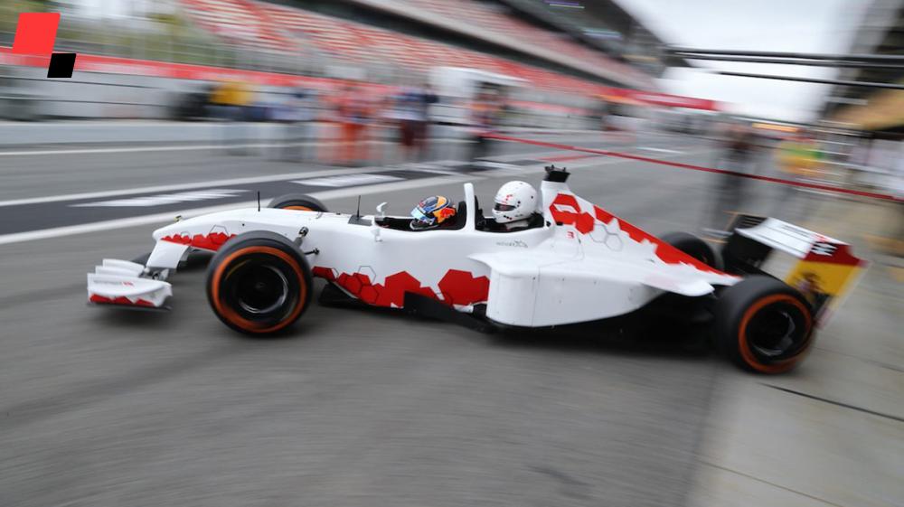 Kétüléses F1 ShowCar Versenyautó ÉlményAutózás - 1.